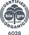 BioGro Certified Organic Logo