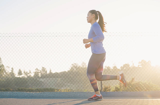 Woman running