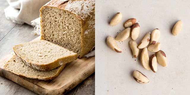 Unrefined grains, and Brazil nuts are good sources of dietary Selenium.